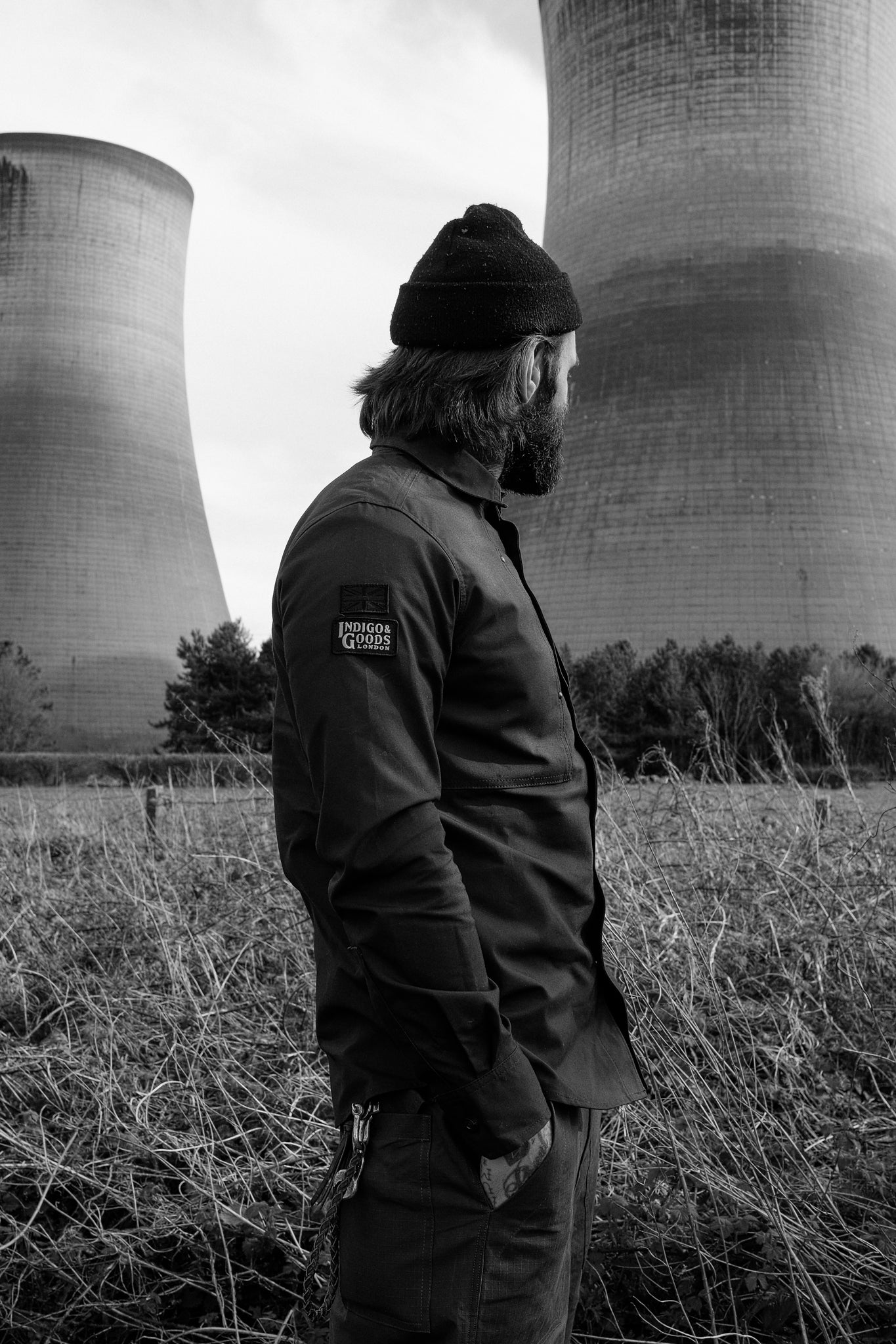 English Terrace Overshirt - Bullet Cloth Navy