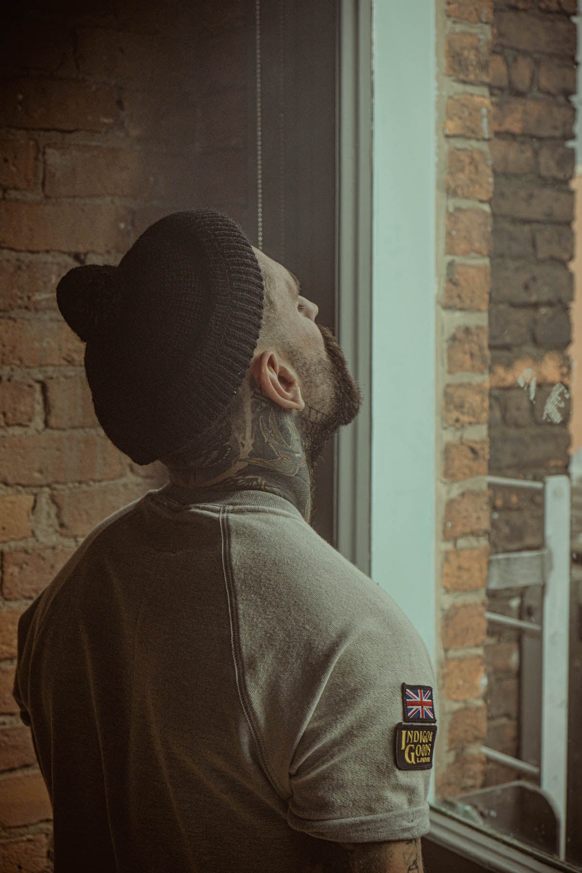 SCORPION GYM Blocked Tee Grey - Patches