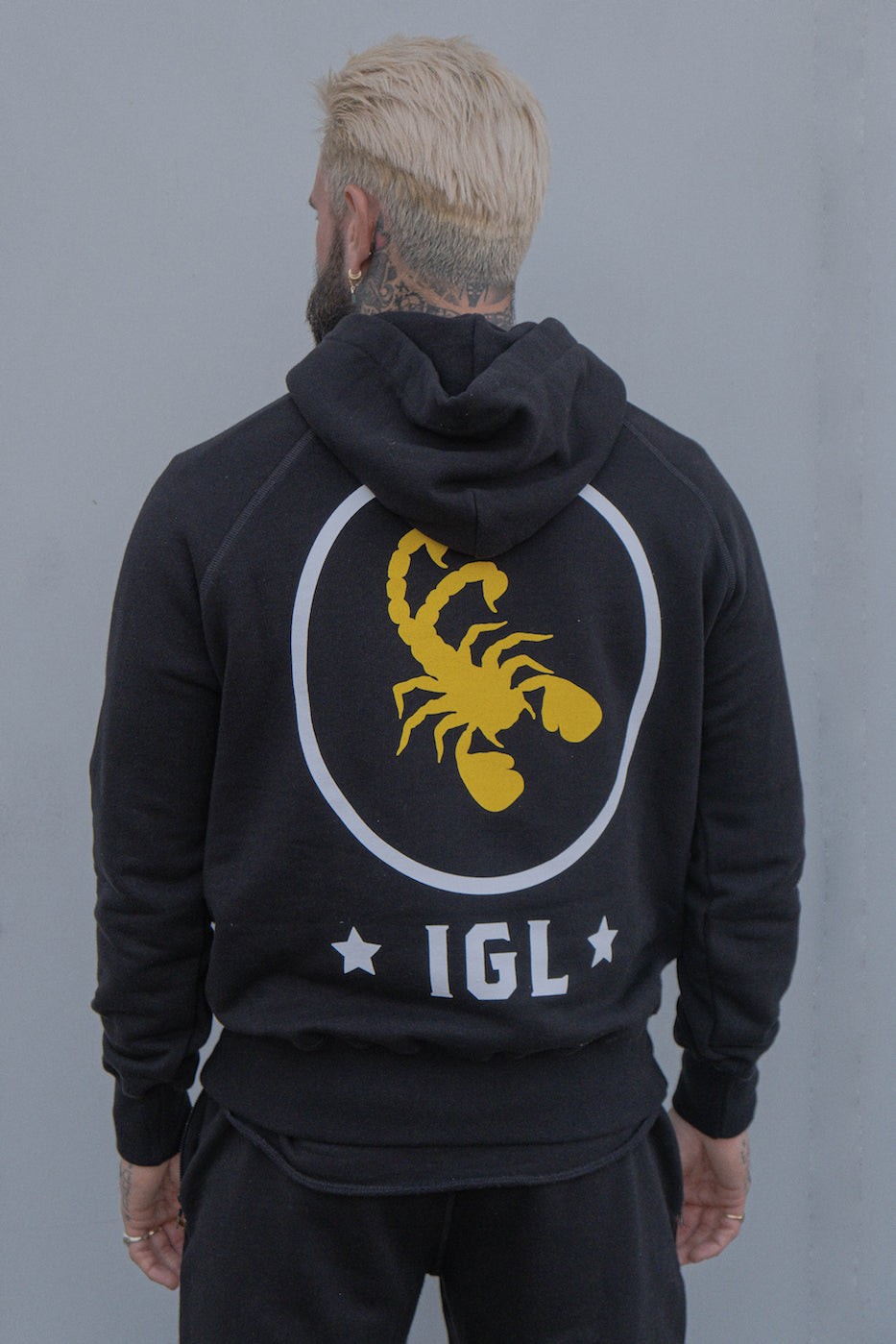 SCORPION GYM Hoody Black