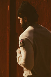 SCORPION GYM Blocked Sweatshirt Grey - Patches