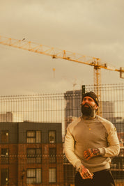 SCORPION GYM Blocked Sweatshirt Grey - Patches