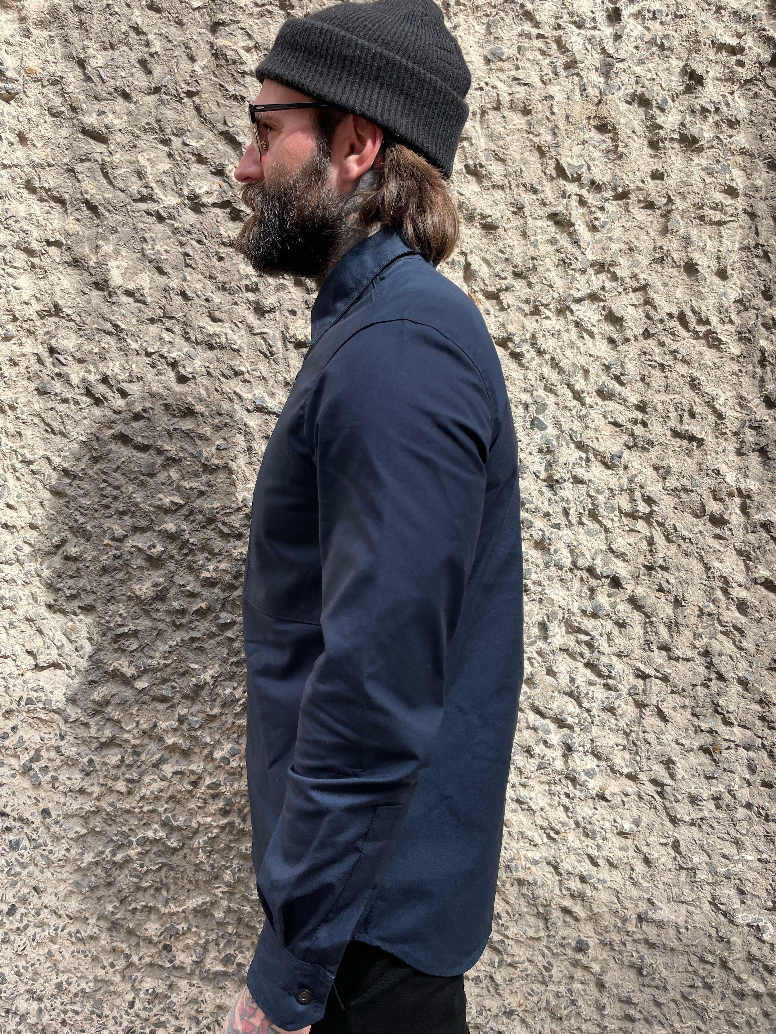 English Terrace Overshirt - Bullet Cloth Navy