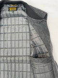 Stealth Zip Gilet - Grey Wool