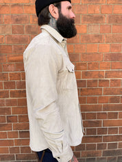 Western Shirt - Heavy Corduroy - Stone