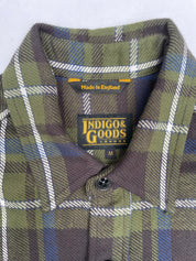 Bronson Shirt- Green Flannel Check