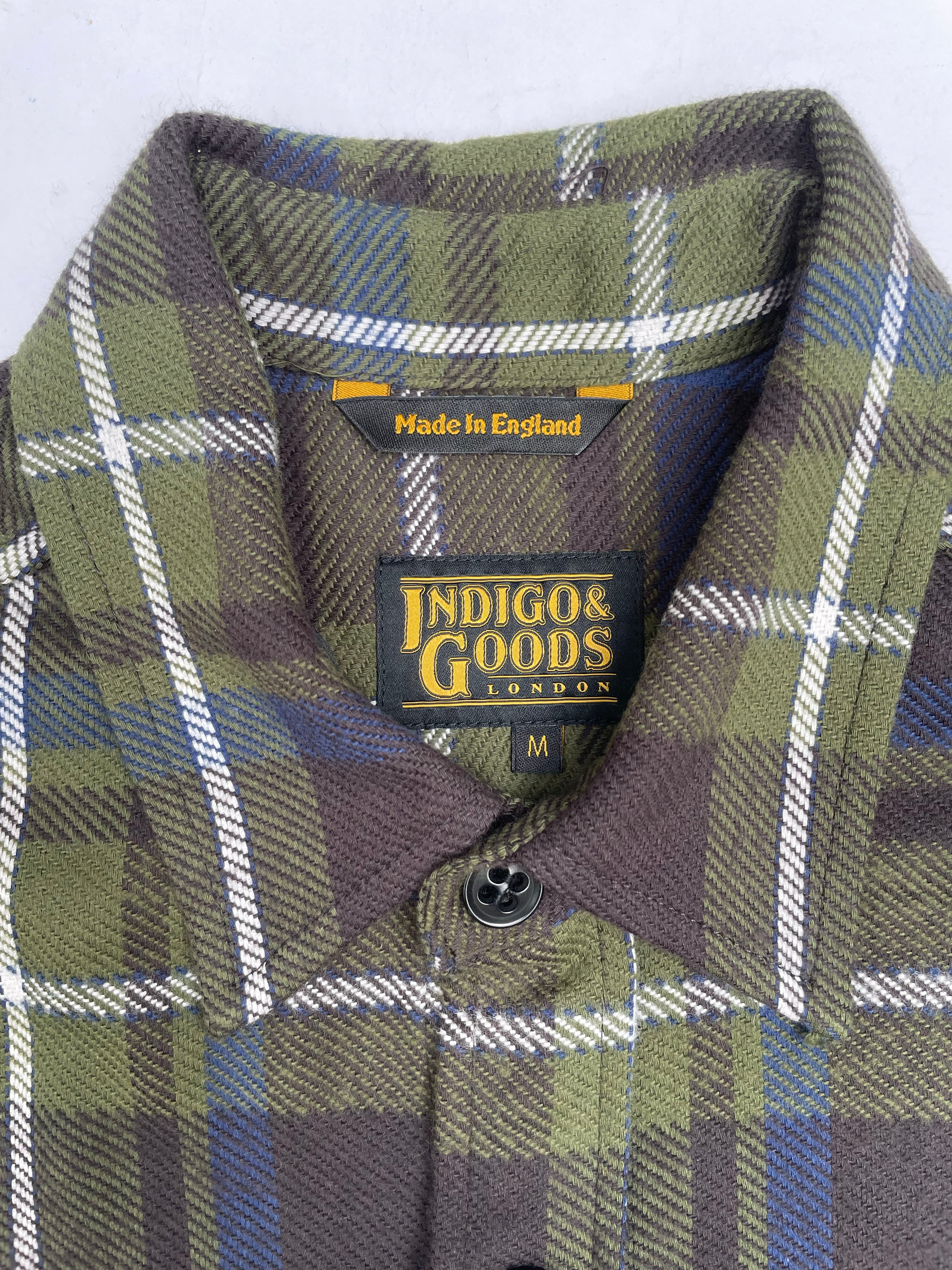 Bronson Shirt- Green Flannel Check