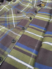 Bronson Shirt- Green Flannel Check