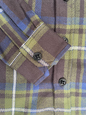 Bronson Shirt- Green Flannel Check