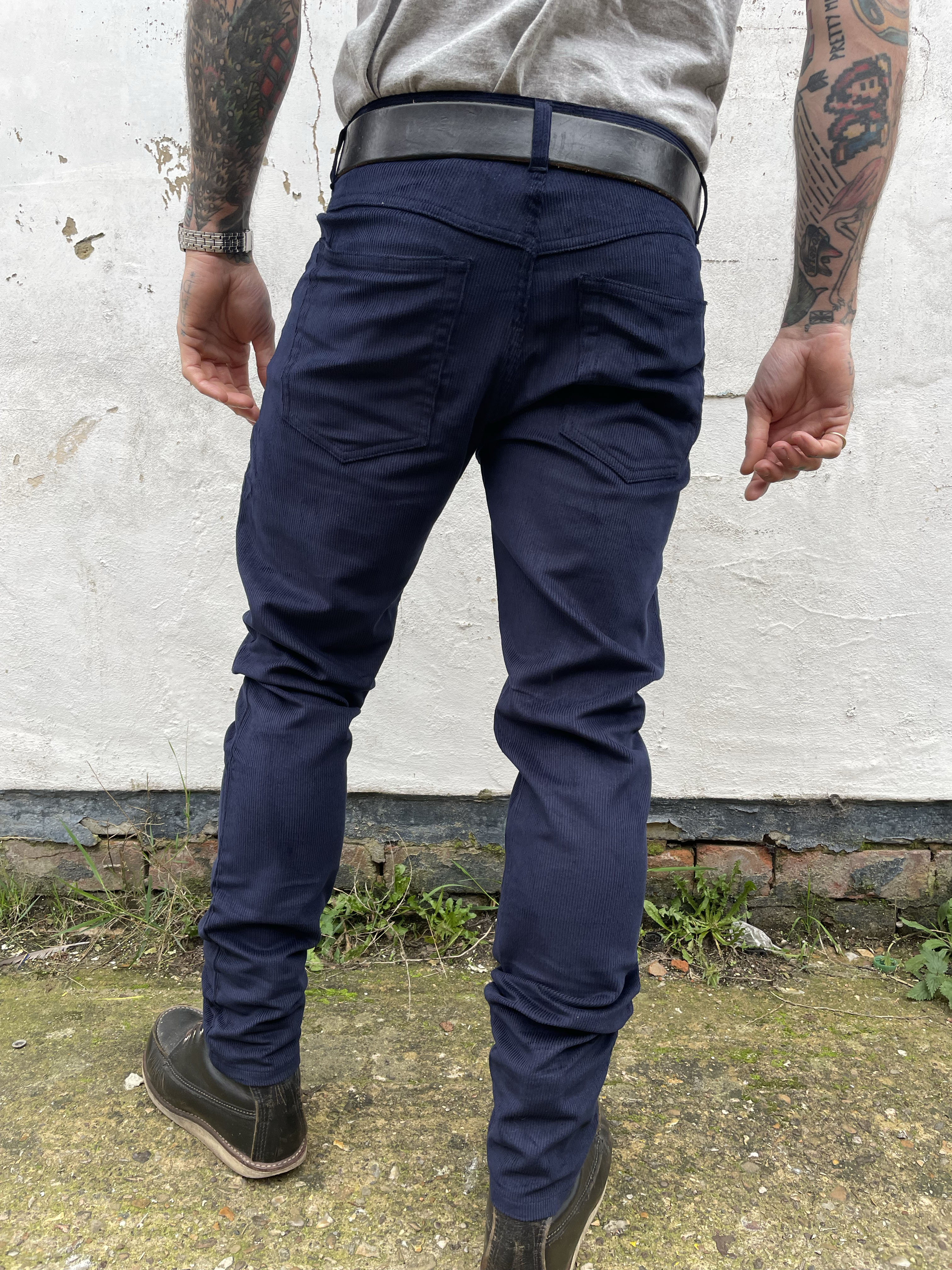 English Jean - Corduroy Navy