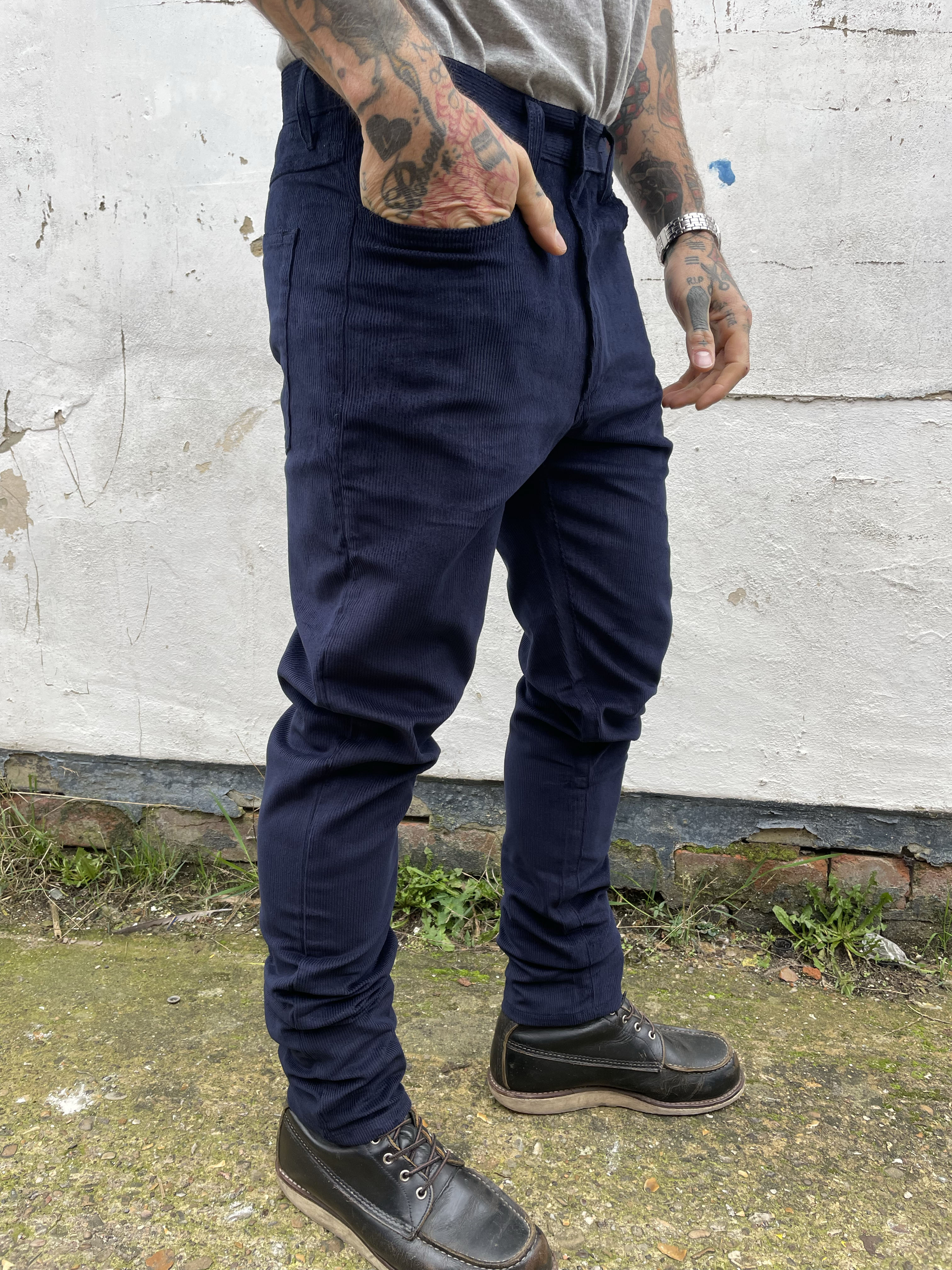 English Jean - Corduroy Navy