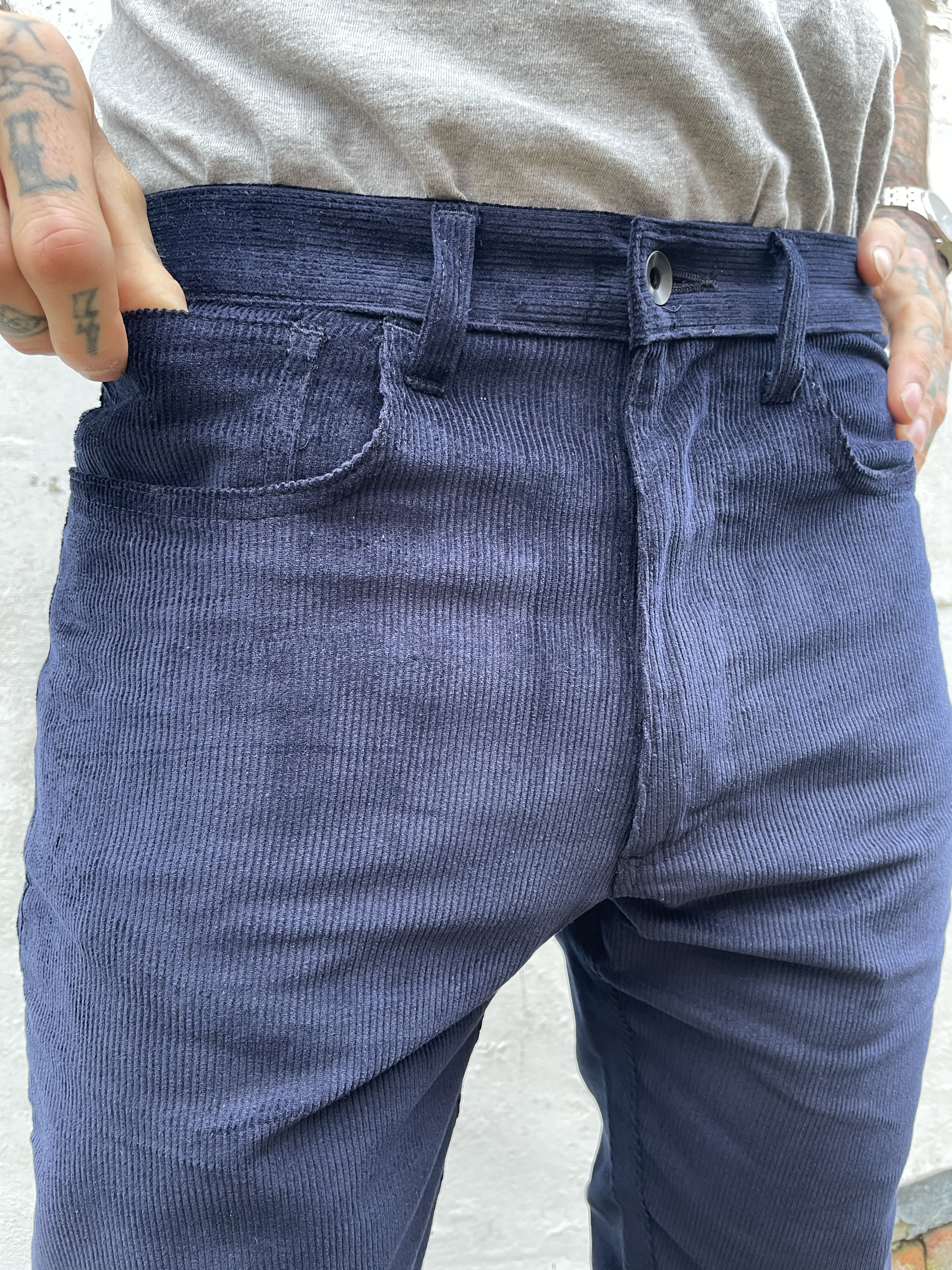 English Jean - Corduroy Navy
