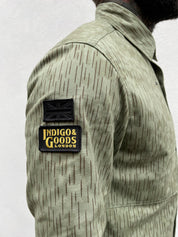 English Terrace Overshirt - Rain camo