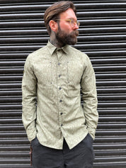 English Terrace Overshirt - Rain camo