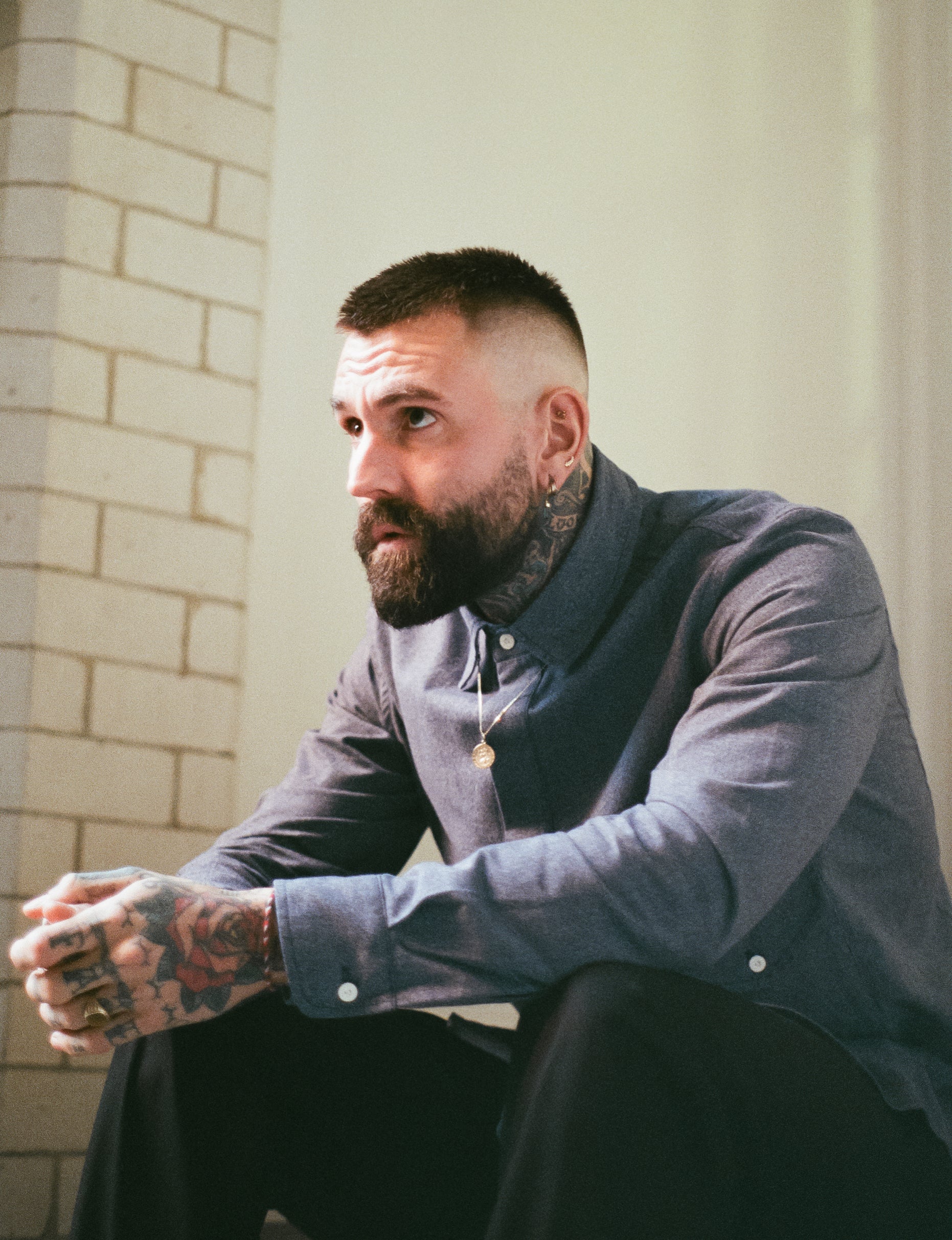 English Pistol Pocket Shirt - Twisted Indigo