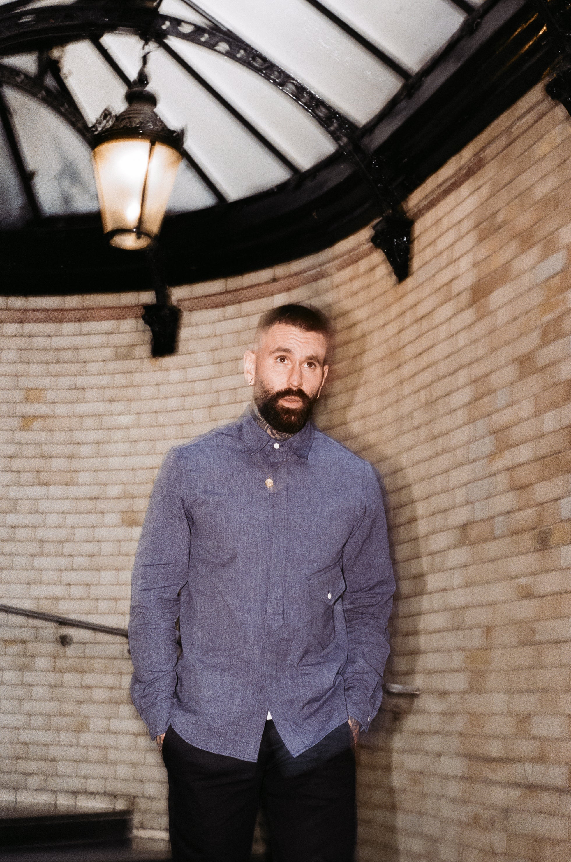 English Pistol Pocket Shirt - Twisted Indigo