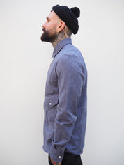 English Pistol Pocket Shirt - Twisted Indigo