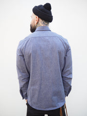 English Pistol Pocket Shirt - Twisted Indigo