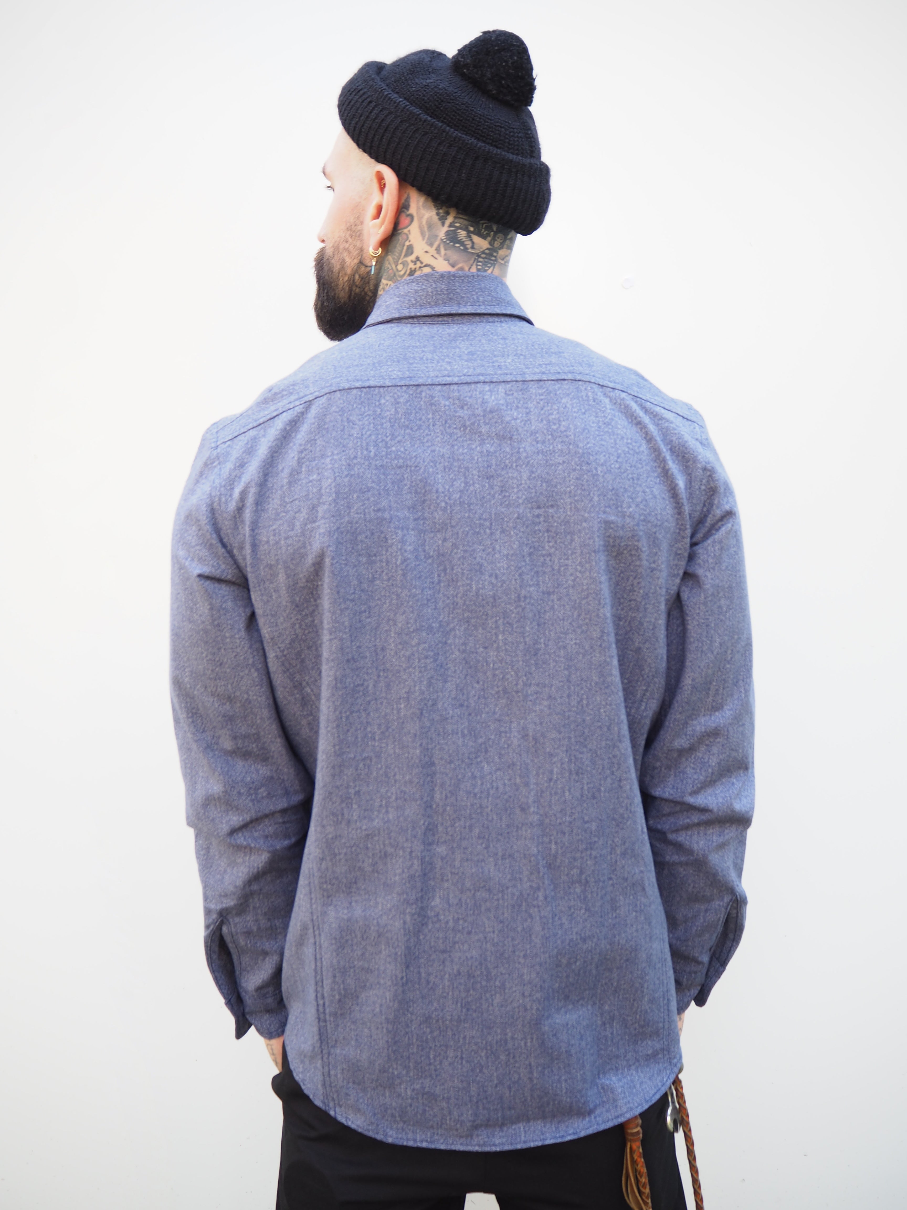English Pistol Pocket Shirt - Twisted Indigo