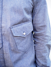 English Pistol Pocket Shirt - Twisted Indigo