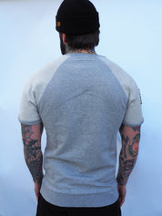 SCORPION GYM Blocked Tee Grey - Patches