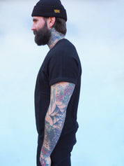 SCORPION GYM Blocked Tee Black - Patches