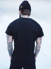 SCORPION GYM Blocked Tee Black - Patches