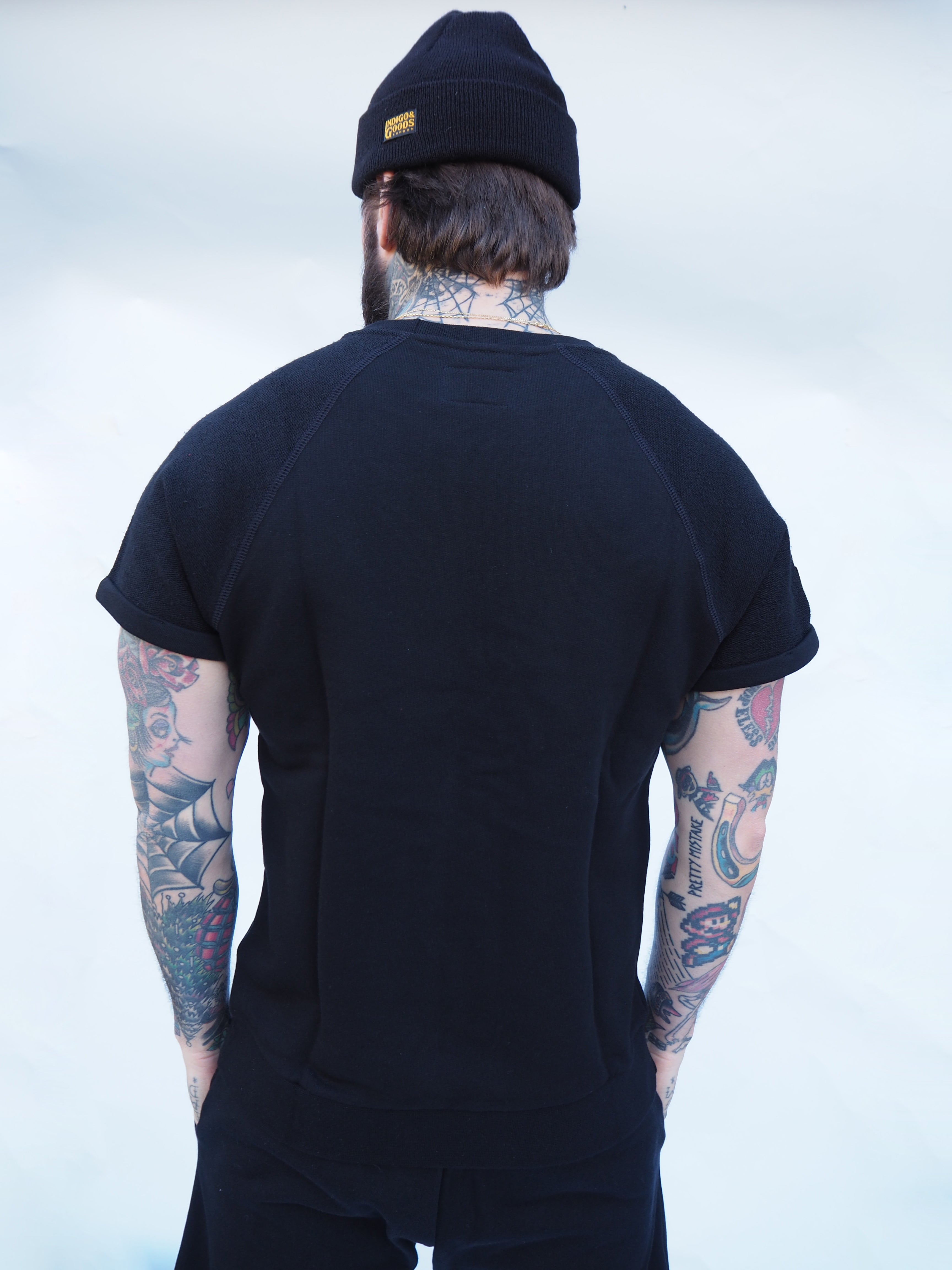 SCORPION GYM Blocked Tee Black - Patches