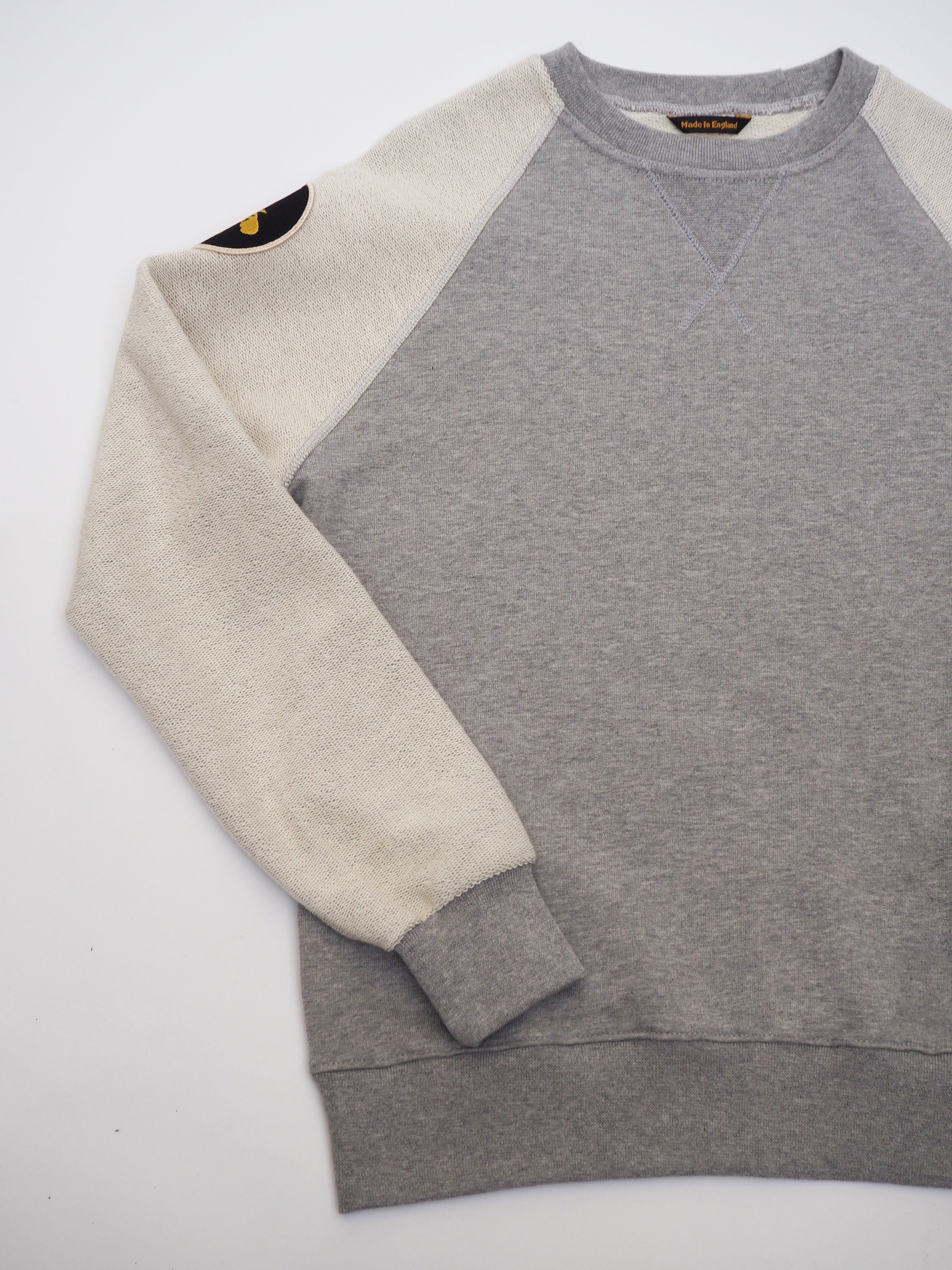 SCORPION GYM Blocked Sweatshirt Grey - Patches