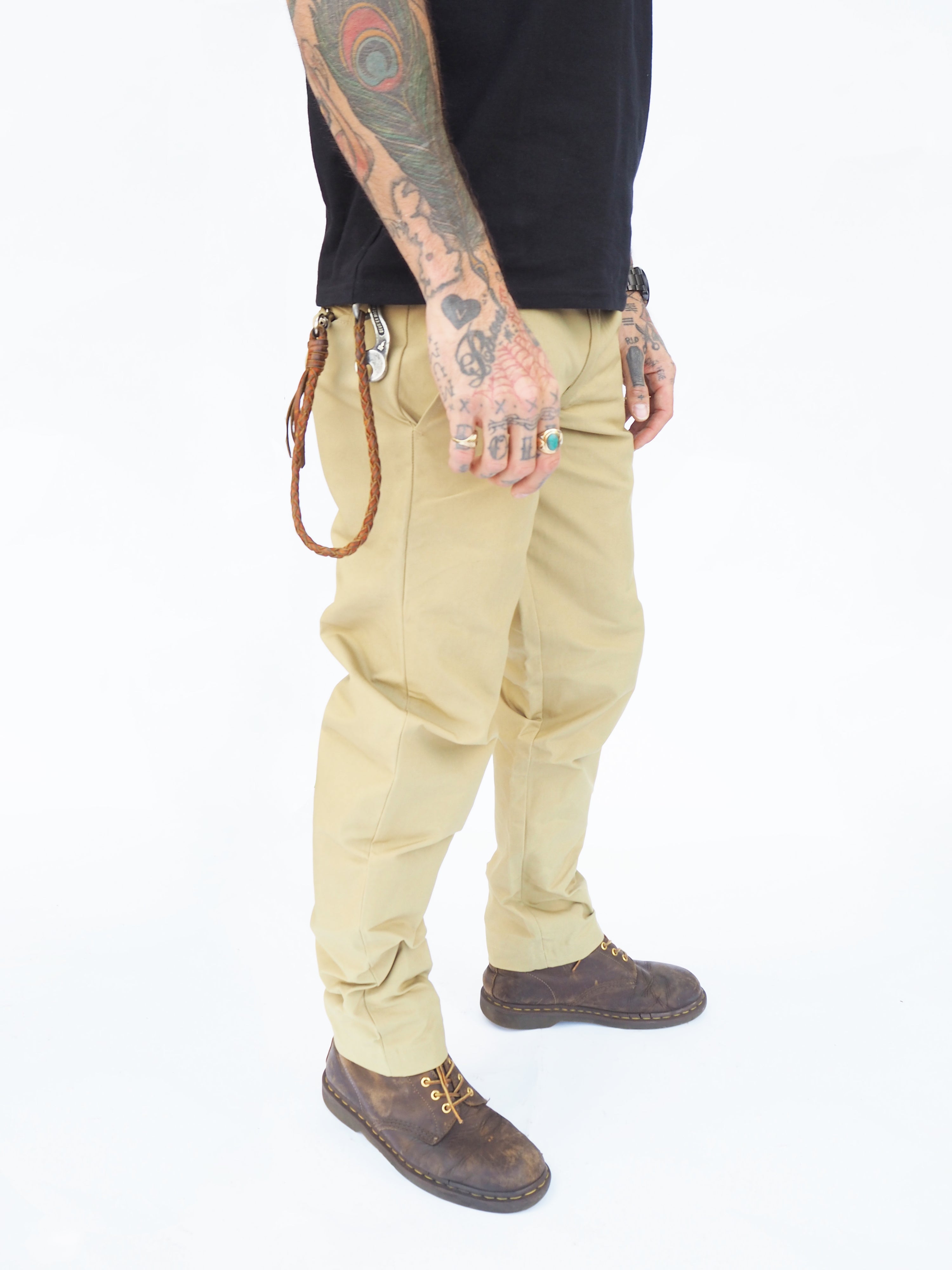 English Worker Trouser - Bullet Cloth Khaki