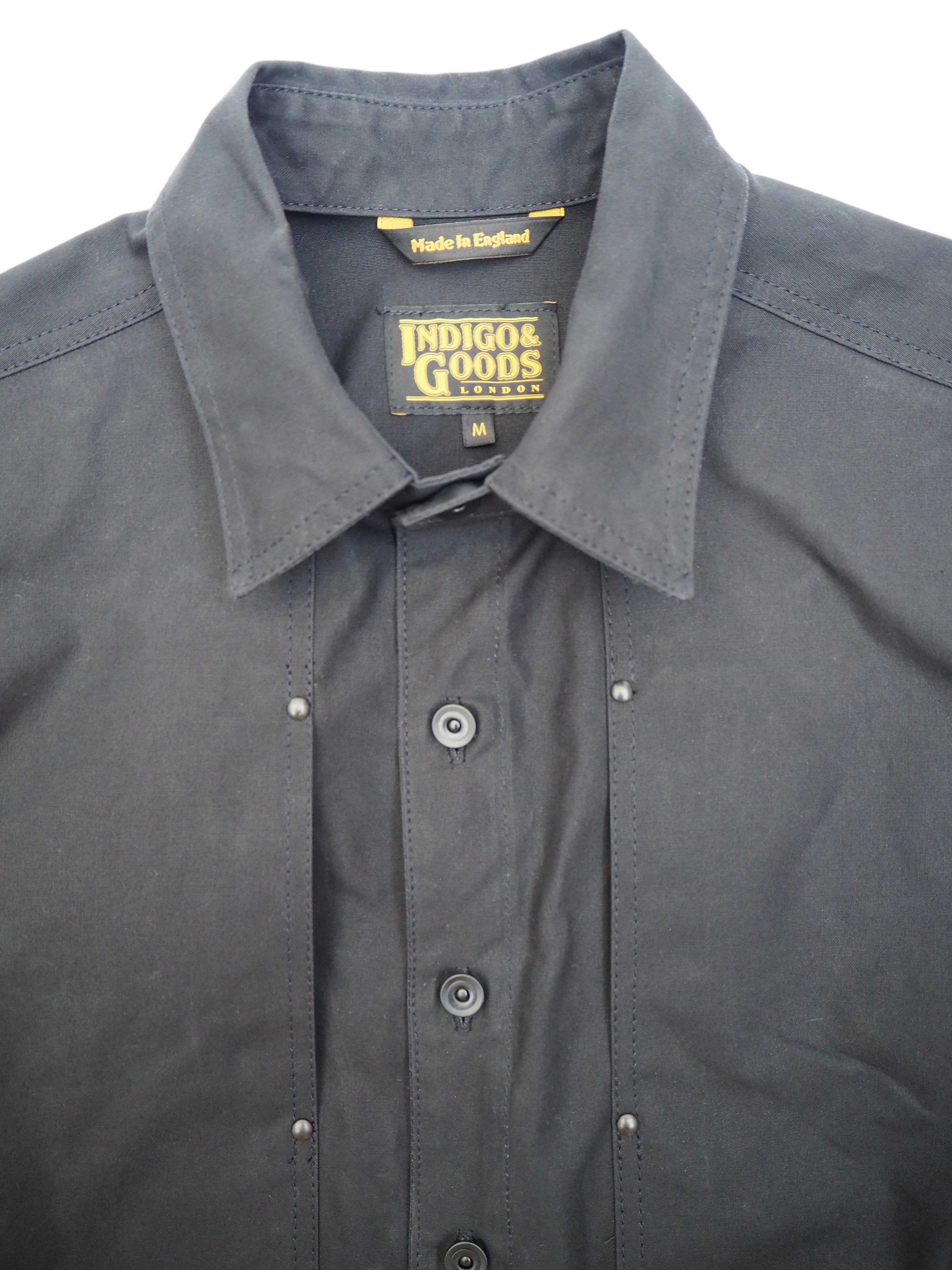 English Terrace Overshirt - Bullet Cloth Black