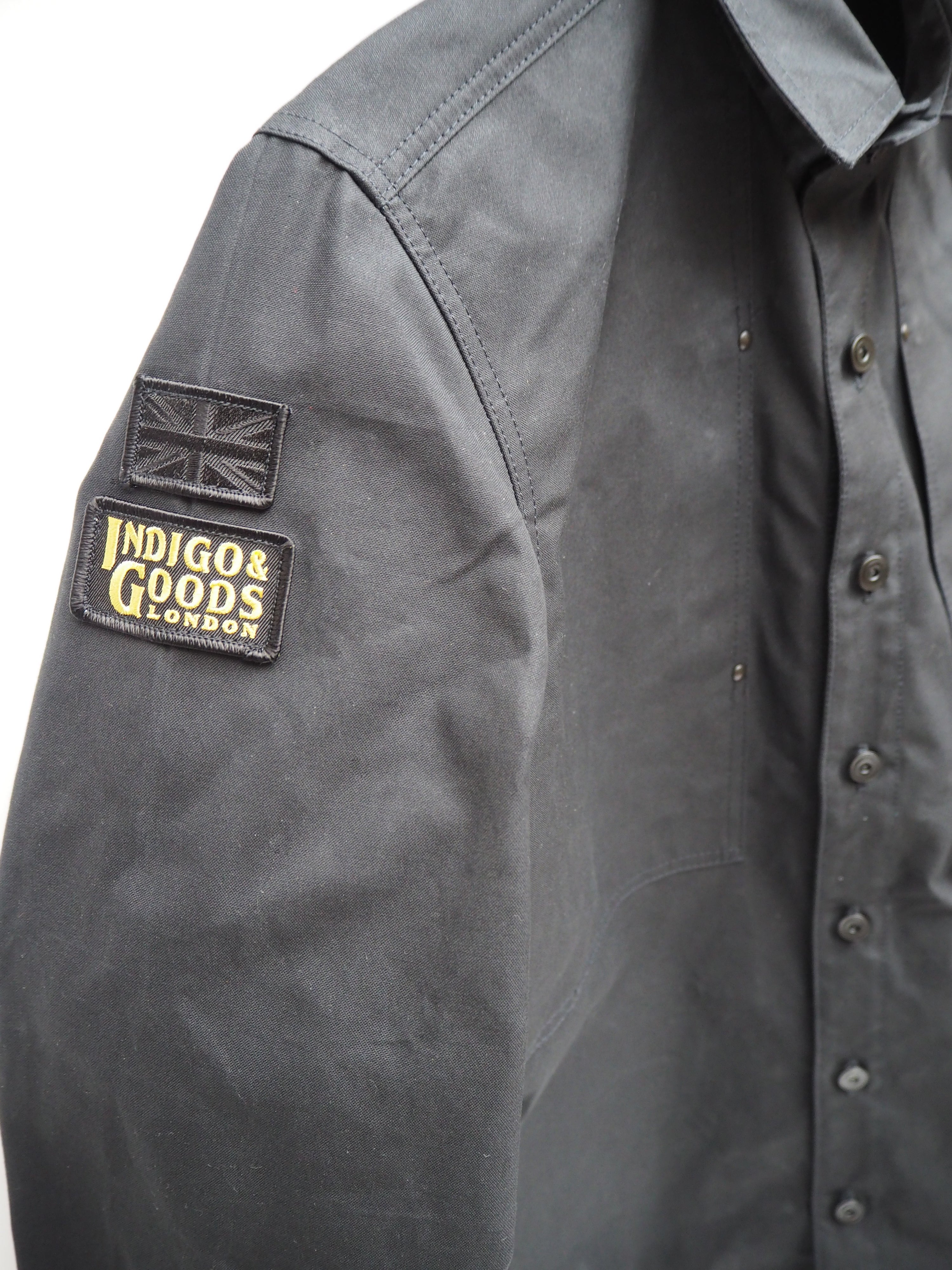 English Terrace Overshirt - Bullet Cloth Black