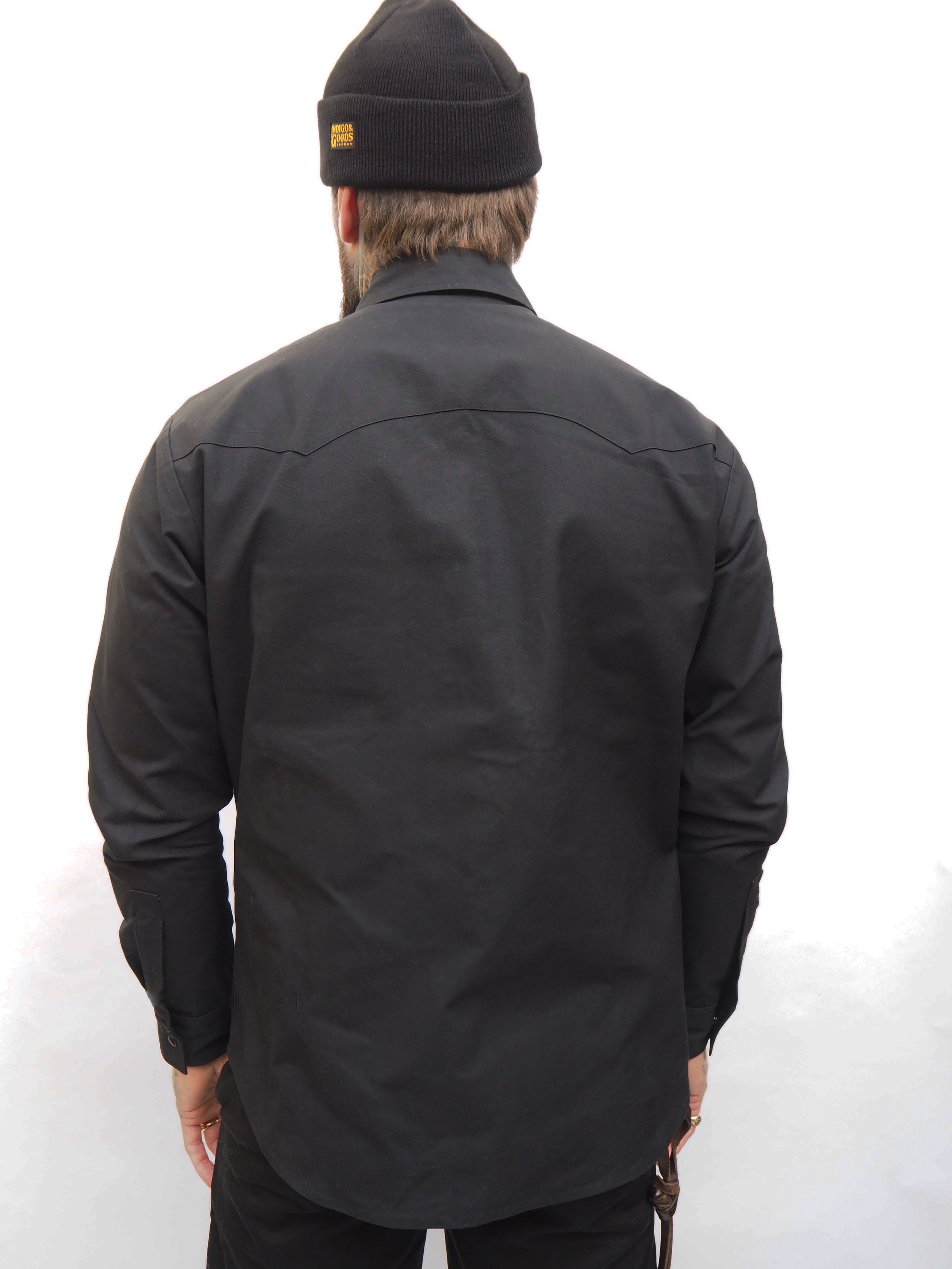 Western Shirt - Bullet Cloth Black