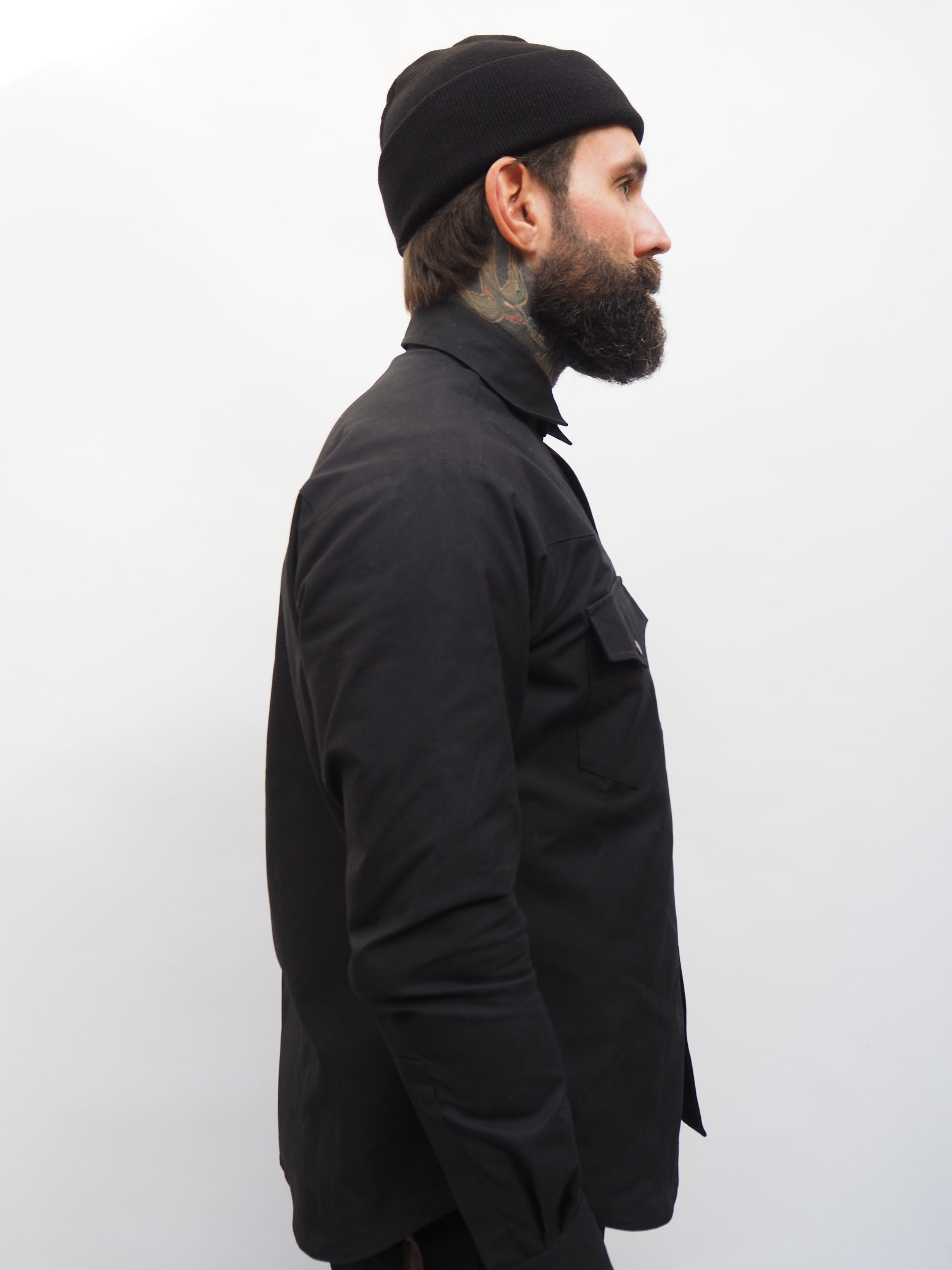 Western Shirt - Bullet Cloth Black