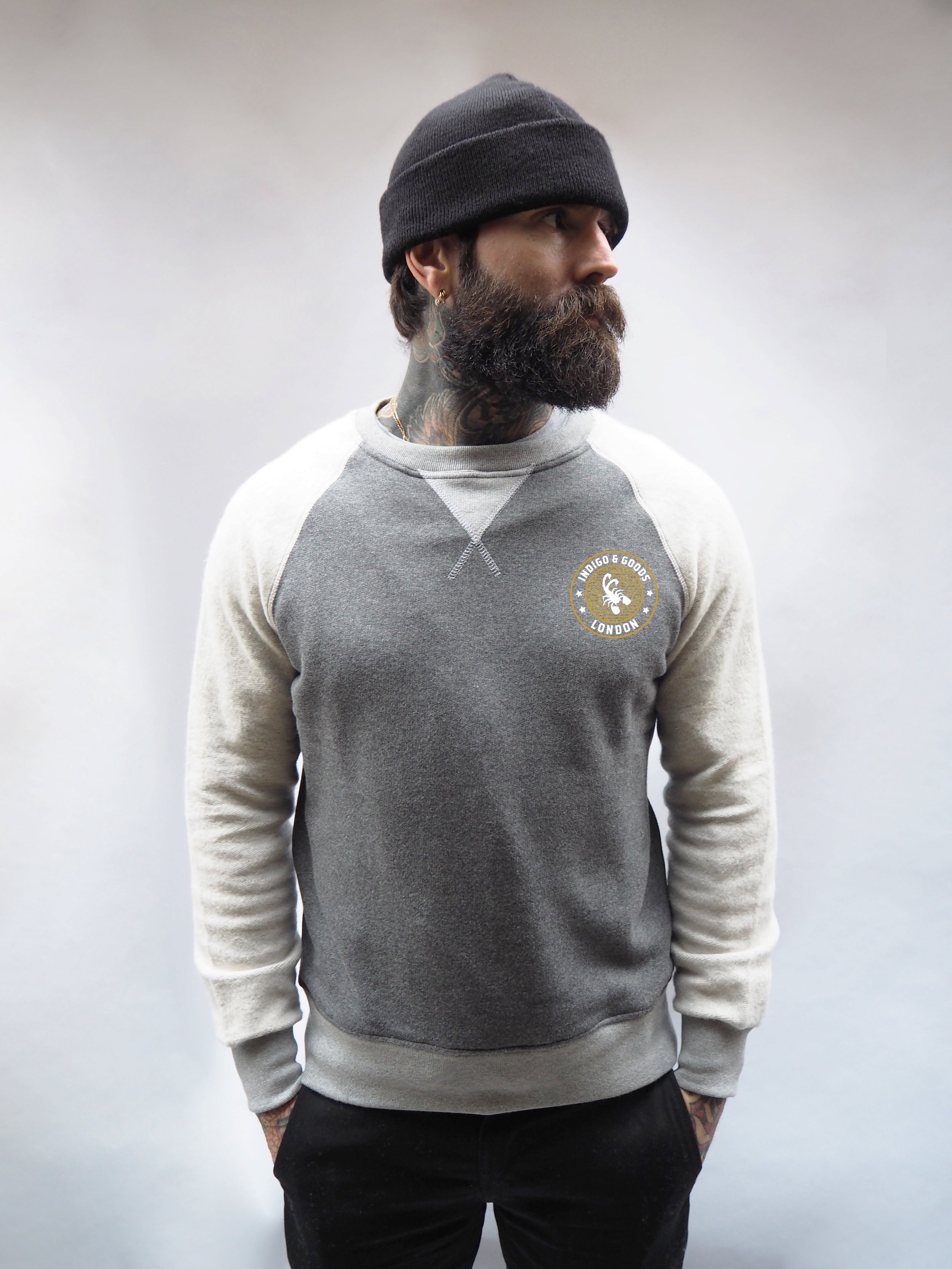 SCORPION GYM Shadow Shade Blocked Sweatshirt